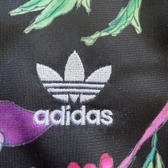 Adidas Originals Ws Bomber Jacket Poisonous Garden Floral Track Warm Up | Size S - Picture 5 of 16